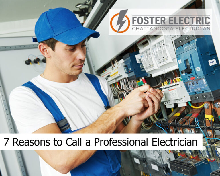 7 Reasons to Call a Professional Electrician Foster Electric