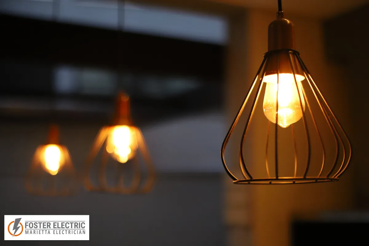 2. Flickering, Dimming, or Buzzing Lights