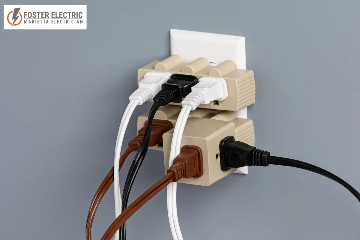 5. Overuse of Extension Cords and Power Strips