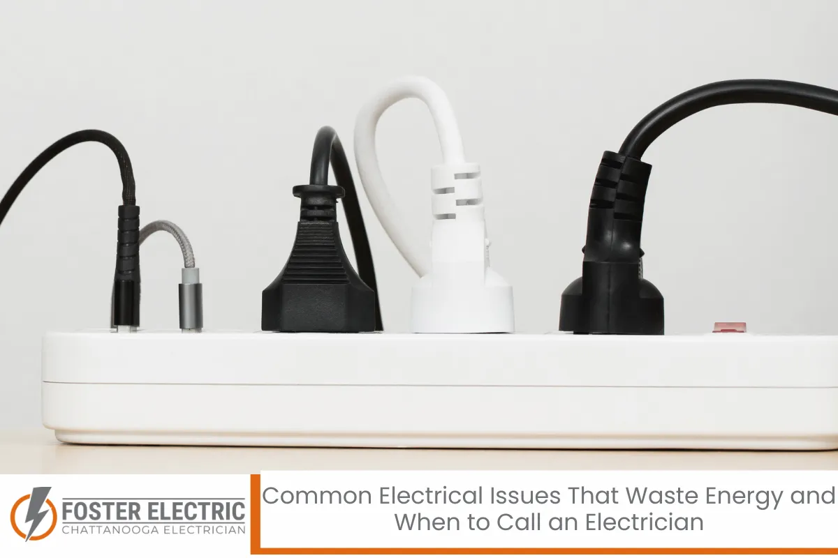 Common Electrical Issues That Waste Energy and When to Call an Electrician
