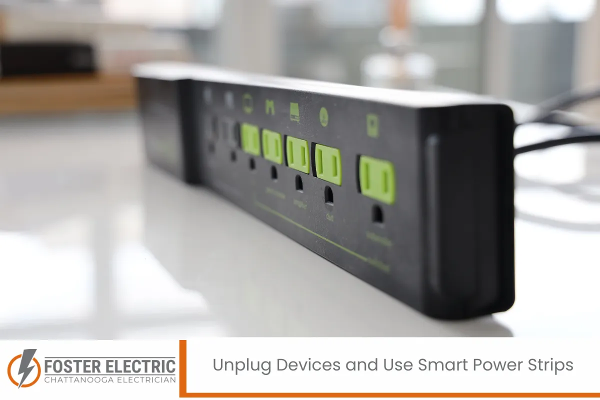 Unplug Devices and Use Smart Power Strips