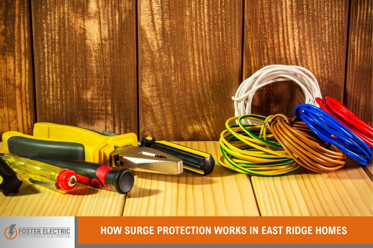 How Surge Protection Works in East Ridge Homes