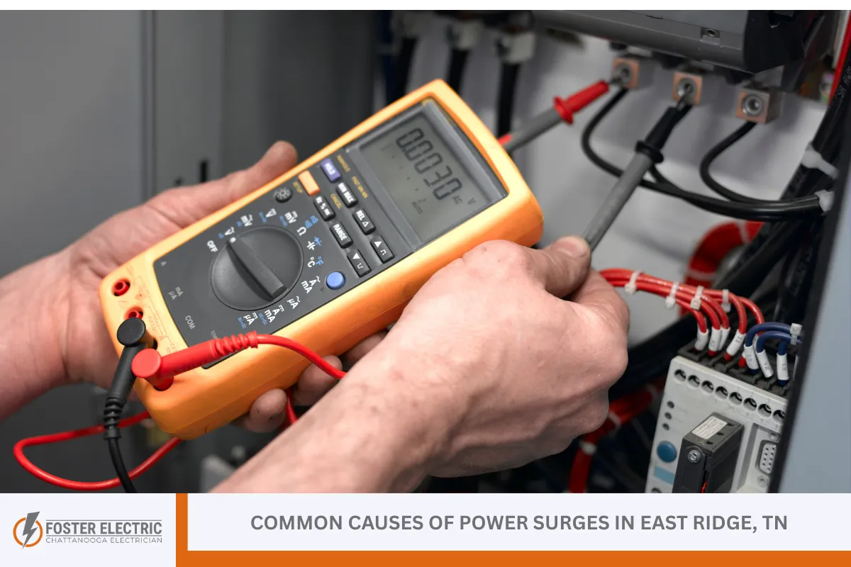 Common Causes of Power Surges in East Ridge, TN