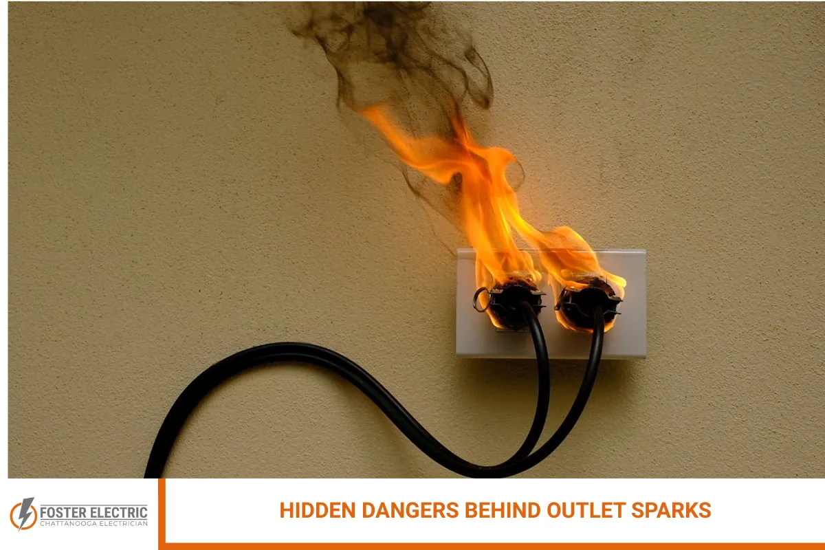 Hidden Dangers Behind Outlet Sparks