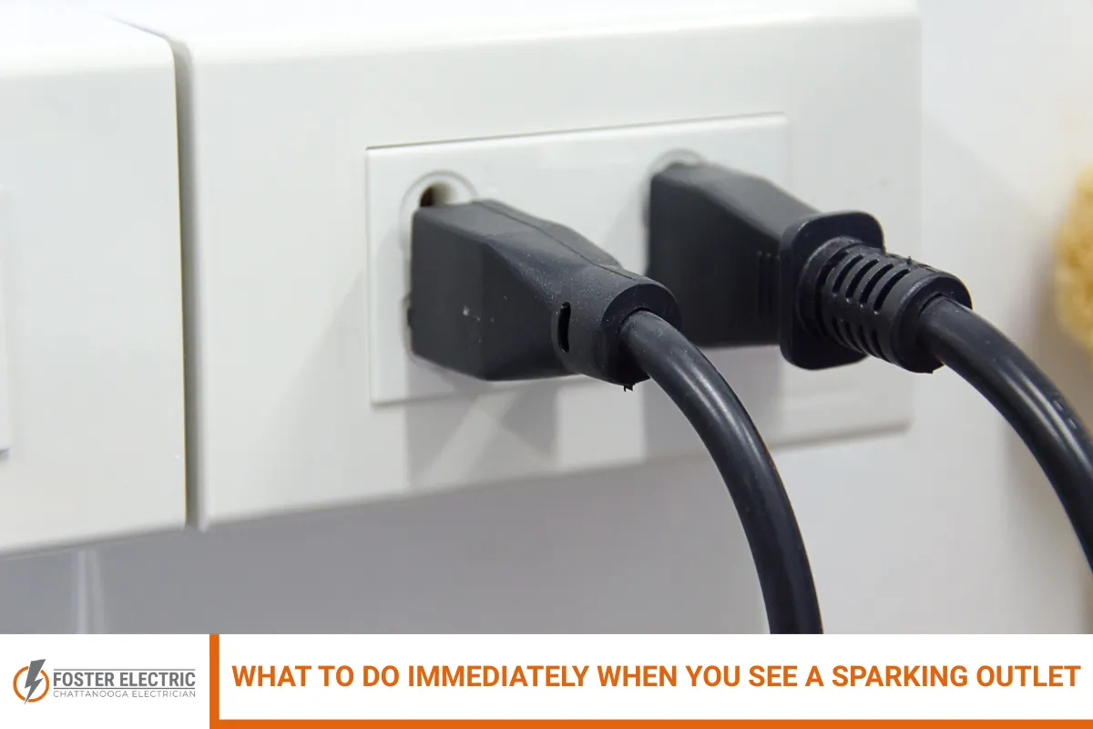 What To Do Immediately When You See a Sparking Outlet