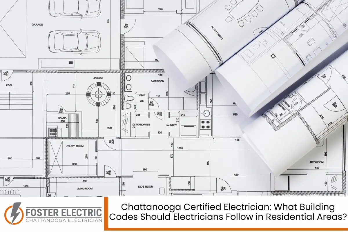 Chattanooga Certified Electrician: What Building Codes Should Electricians Follow in Residential Areas?