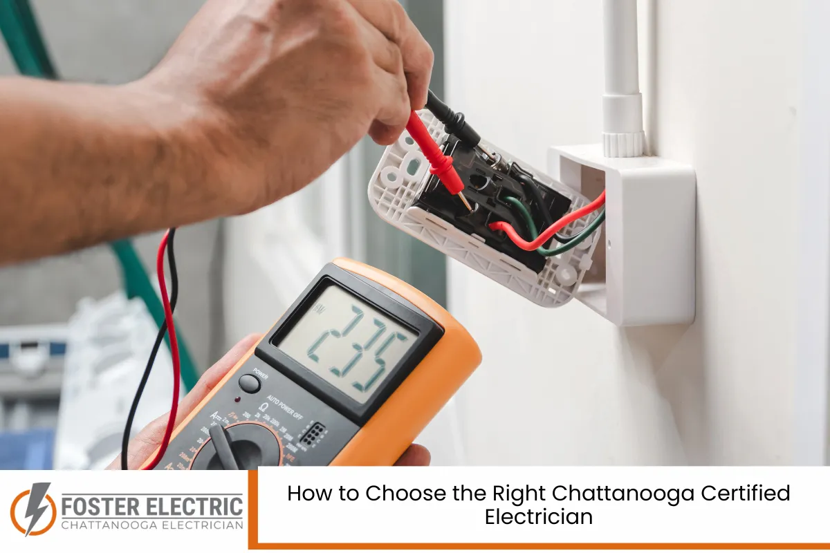 How to Choose the Right Chattanooga Certified Electrician