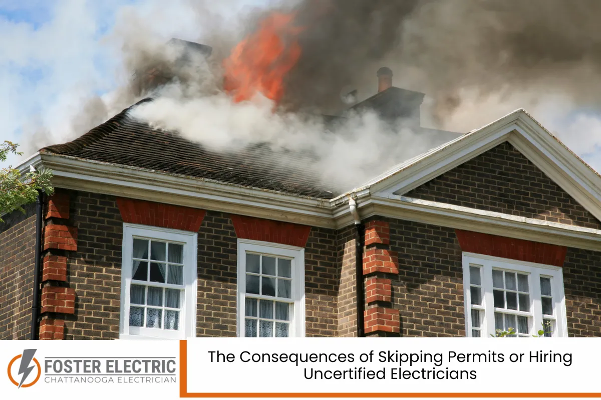 The Consequences of Skipping Permits or Hiring Uncertified Electricians