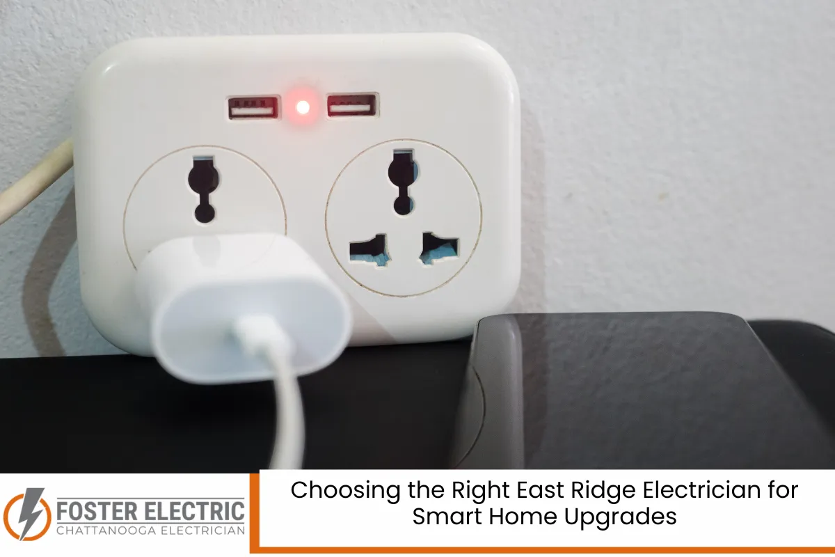 Choosing the Right East Ridge Electrician for Smart Home Upgrades