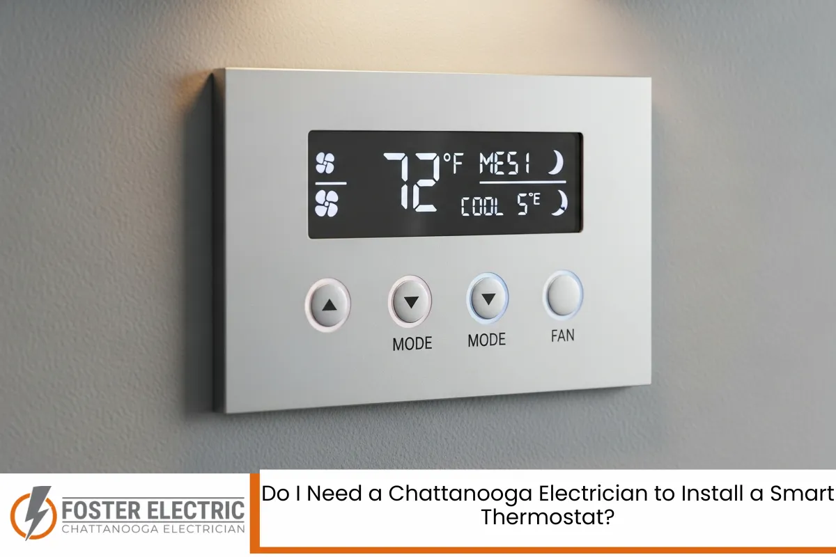 Do I Need a Chattanooga Electrician to Install a Smart Thermostat?