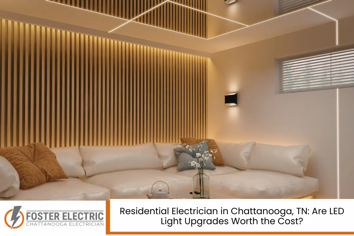 Residential Electrician in Chattanooga, TN Are LED Light Upgrades Worth the Cost