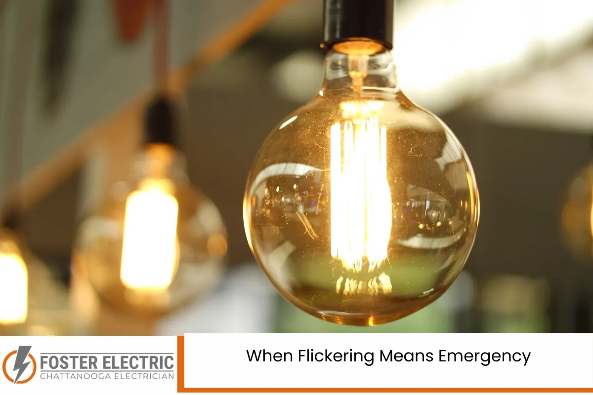 When Flickering Means Emergency