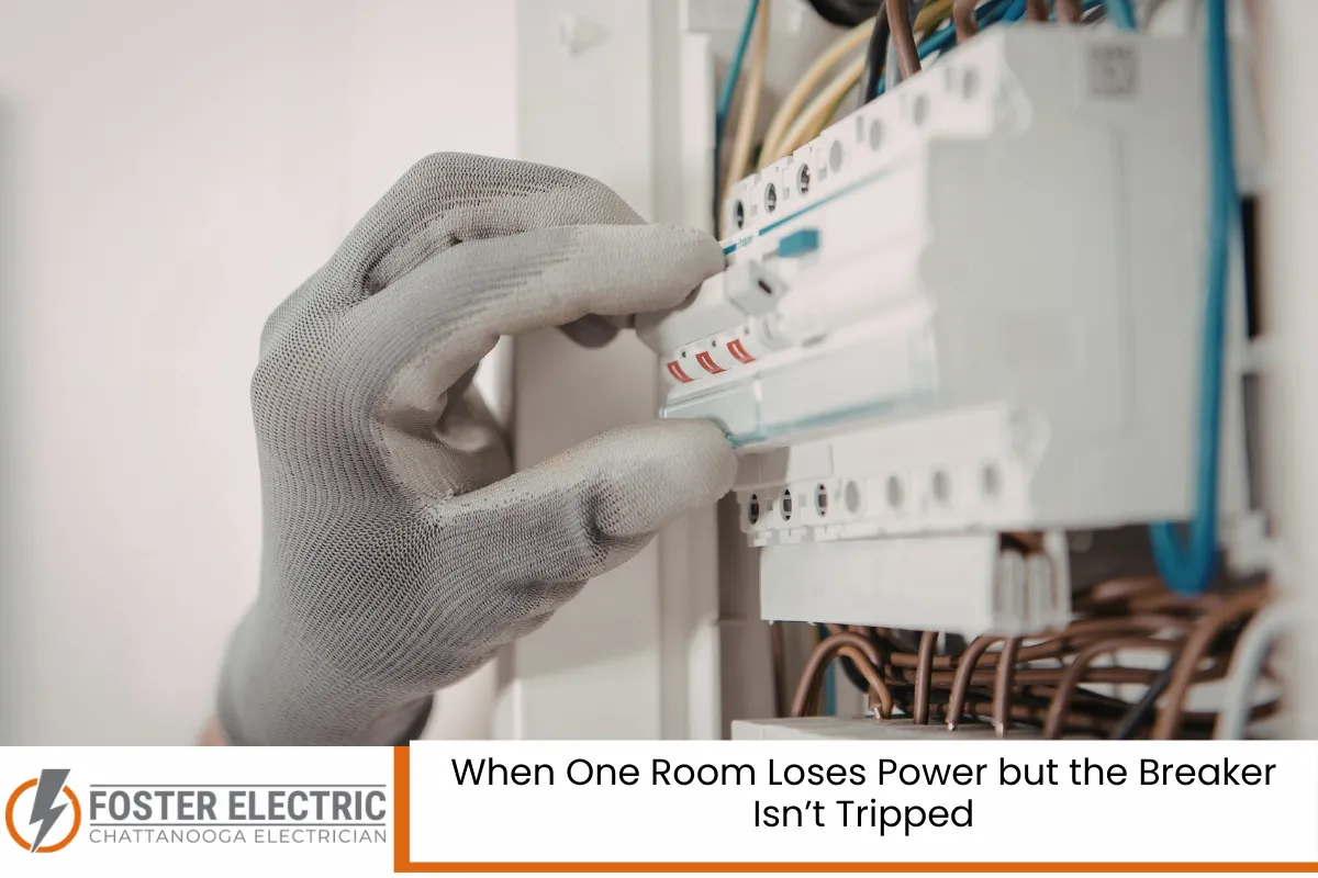 When One Room Loses Power but the Breaker Isn’t Tripped