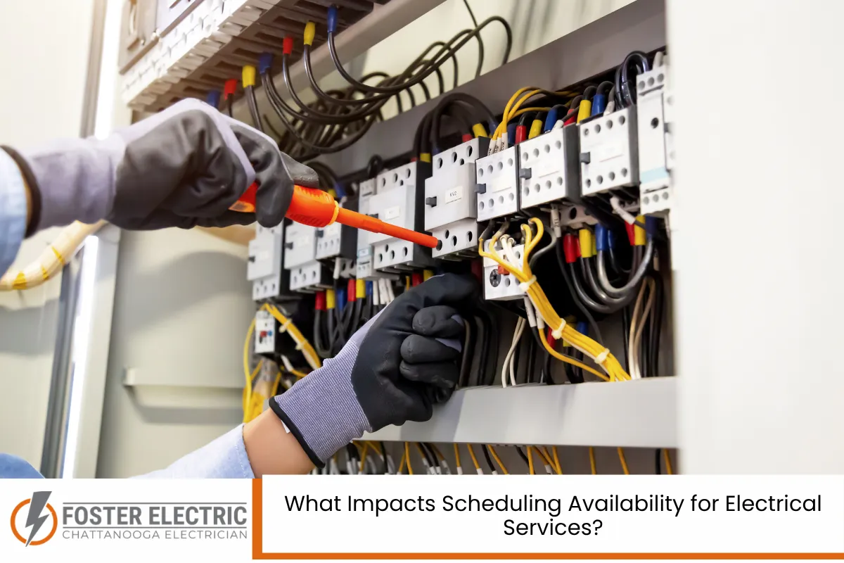 What Impacts Scheduling Availability for Electrical Services