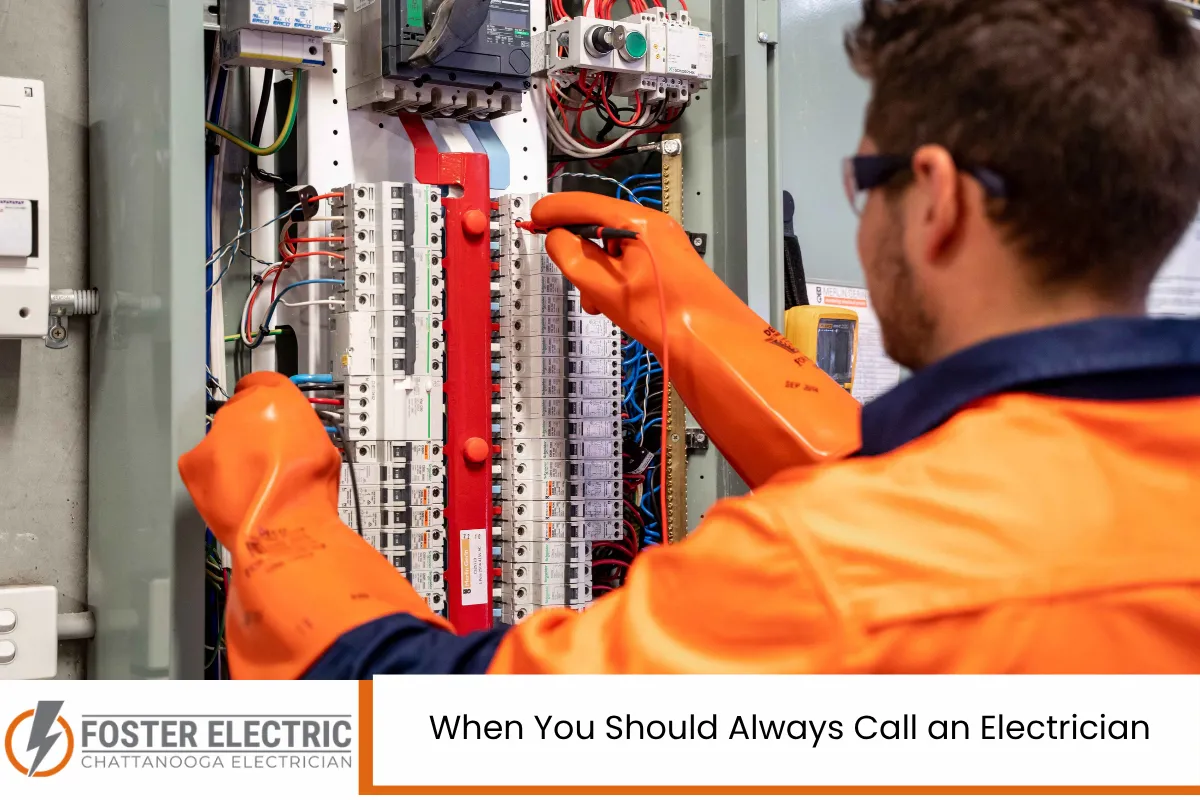 When You Should Always Call an Electrician