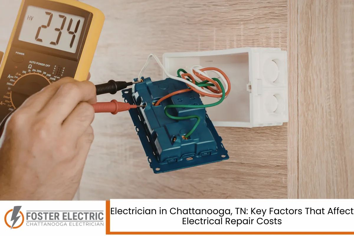 Electrician in Chattanooga, TN Key Factors That Affect Electrical Repair Costs