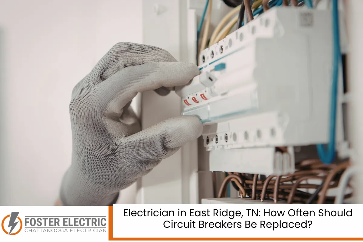 Electrician in East Ridge, TN: How Often Should Circuit Breakers Be Replaced?