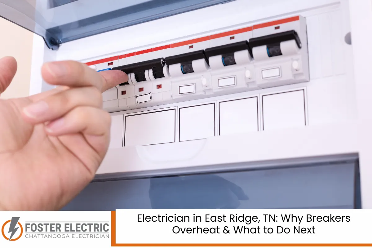 Electrician in East Ridge, TN Why Breakers Overheat & What to Do Next