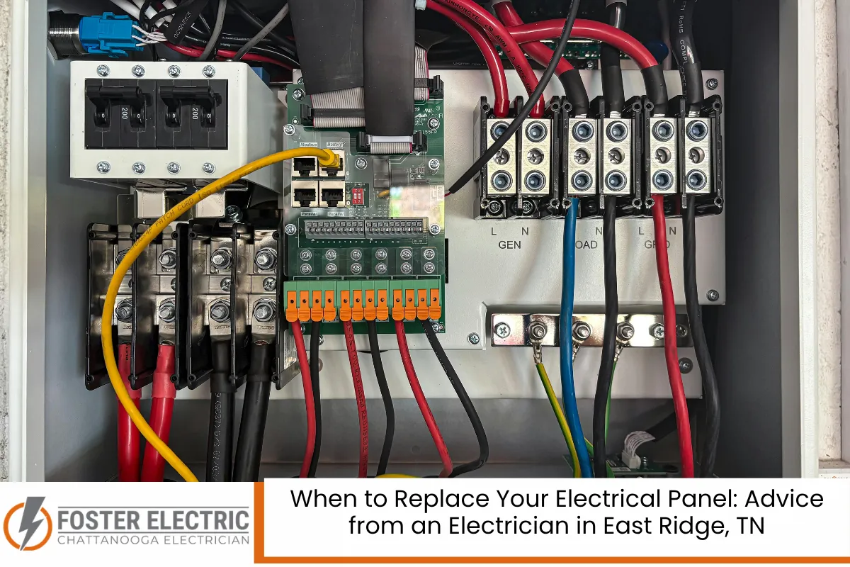 When to Replace Your Electrical Panel: Advice from an Electrician in East Ridge, TN